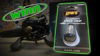 Upgrading My Lews Classic Speed Stick Baitcaster - Lews WINN GRIP KNOBS Install