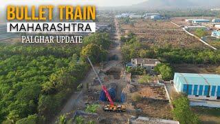 Bullet Train Project Maharashtra May 2024 Progress Update  #4k #maharashtra