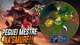 MESTRE NA SMURF COM 78% WINRATE DE YASUO