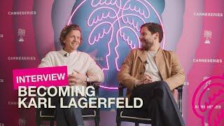 Daniel Brühl et Alex Lutz  une rencontre Haute-couture pour la série Becoming Karl Lagerfeld