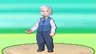 Pokemon Azure Platinum Hard Mode - vs Professor Rowan