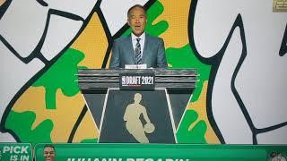 The Celtics draft Juhann Begarin at #45 2021 NBA Draft