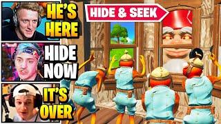 Streamers Host *HUGE* HIDE AND SEEK Game  Fortnite Daily Funny Moments Ep.582