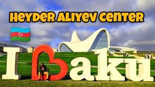 Heydar Aliyev Center Azerbaijan 2024  I love Baku Sign #baku