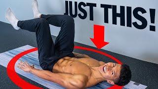 How To Get 6 Pack Abs With No Equipment DO THIS ANYWHERE