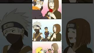 kakashi and obito fighting for rin #naruto #asmr