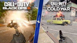 Call of Duty Black Ops 6 Beta vs Cold War - Graphics & Attention to Details Comparison