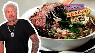 Guy Fieri Goes DEEP on 72-Hour Short Rib Pho in Canada  Diners Drive-Ins and Dives  Food Network