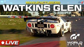  Gran Turismo 7  Manufacturers at Watkins Glen  Live Stream