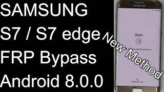 SAMSUNG Galaxy S7 edge FRP Bypass 2020 Android 8.0.0SAMSUNG S7S7 edge Google Account Lock Bypass