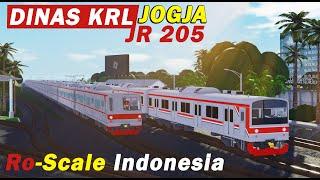 DINAS KRL JOGJA JR 205  RO-SCALE ROBLOX INDONESIA