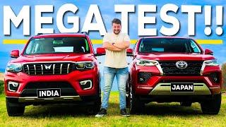 2024 Mahindra Scorpio-N vs Toyota Fortuner India Beast vs Japan Reliability - Which is BEST?