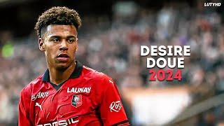 Désiré Doué 2024 - Magic Dribbling Skills Goals & Assists  HD