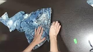 Magic for jeans widening and lifting the waist of jeans #jeans #tutorial #sewing