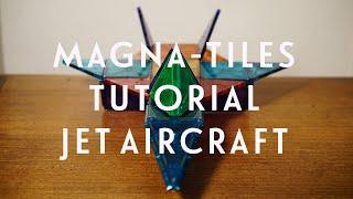 Magna-Tiles Idea Jet Aircraft
