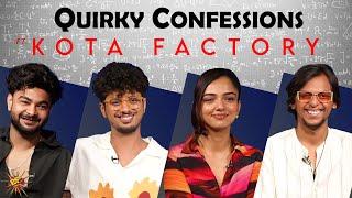 Quirky Confessions ft. Kota Factory  Ahsaas Channa Mayur More Ranjan Raj Alam Khan  #Netflix