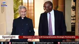 Discussion on India UK Comprehensive Strategic Partnership