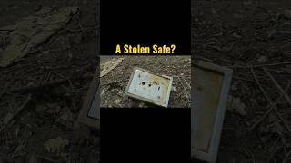 A stolen safe in a drained canal?