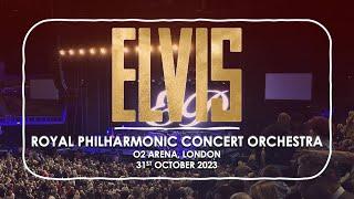 Elvis LIVE 4K 60FPS  Royal Philharmonic Concert Orchestra  The O2 Arena