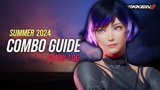 REINA Combo Guide  Summer - Patch 1.05  TEKKEN 8