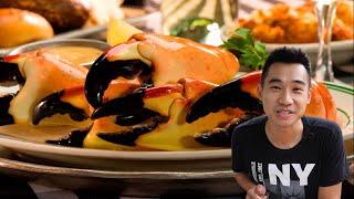 【迈阿密篇】这种螃蟹，如果你非要吃它身子，一只3万5 What to eat in Miami? Unique Stone Crab you must try.