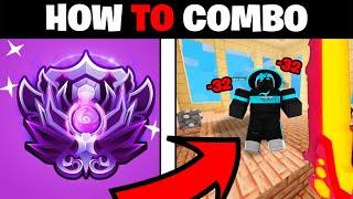 How To COMBO In Roblox Bedwars.. Season 10