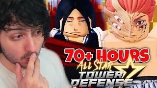 I Spent 70+ HOURS Becoming The Strongest in History in All Star Tower Defense ASTD