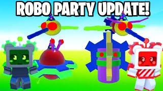 New Robot Bear Party Update + Robo Bear Cub Buddy Skin In Roblox Bee Swarm Simulator