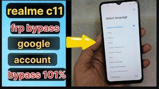 Realme c11 Frp bypass  Frp bypass Realme c11  How to frp bypass Realme c11  Google account.