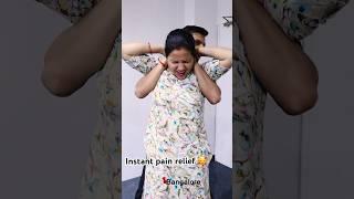 Instant neck pain relief #trending #feedshorts #drpankajchoudhary #shortvideo #trending #chiro