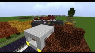 Strage di Capaci-Ricostruzione su Minecraft