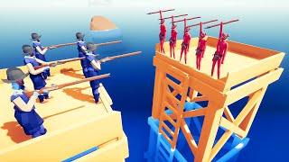 Tower Tournament In The Middle Of The Sea  Totally Accurate Battle Simulator TABS