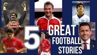 Funny Footy Tales - On Clough by Mark Crossley Steve Hodge & Brian Laws & Worrall & Prutton