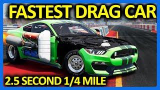 I Built The Worlds FASTEST Drag Car In BeamNG Drive