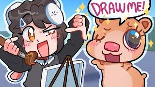Drawing Roblox Avatars... but with VOICE CHAT PART 4