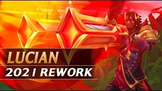 LUCIAN REWORK 2021 Gameplay Spotlight Guide - League of Legends