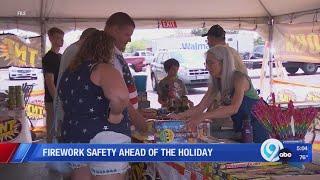 Fireworks safety ahead of the holiday