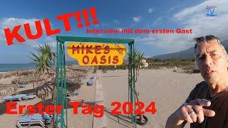 Kult Strandbar Mike Oasis 2024 bei Georgioupolis KretaCrete