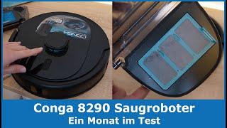 Test des Cecotec Conga 8290 Saugroboter mit Wischfunktion & Absaugstation  Ein Monat im Test