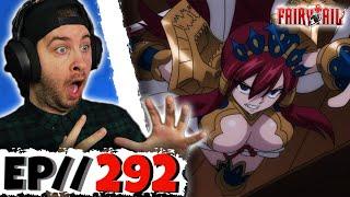 ERZA VS AJEEL  Fairy Tail Episode 292 REACTION - Anime Reaction