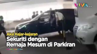 Remaja Mesum Panik Sekuriti Uber Mobil Goyang di Parkiran Apartemen