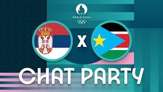 Serbia v South Sudan  Mens Olympic Basketball Tournament Paris 2024  Chat Party 