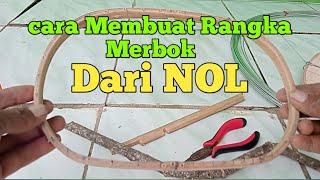 cara membuat Rangka merbok Dari Nol