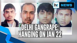 Death warrant in Delhi 2012 gangrape case Rapists to be hanged on Jan 22