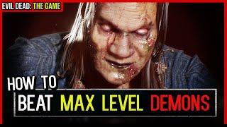 How to *WIN* Against MAX Level Demons as Survivor Full Match 🩸 Evil Dead the Game Guide Survivors