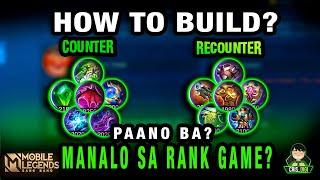 How to Build Counter and Recounter Items  2021  Lifesteal Items  ENG SUB  CRIS DIGI