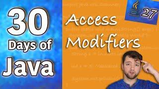 Hands-on Java - Access Modifiers - Day 27