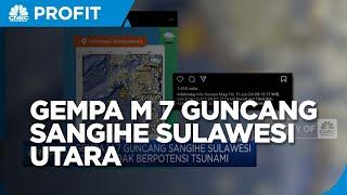 Gempa M 7 Guncang Sangihe Sulawesi Utara