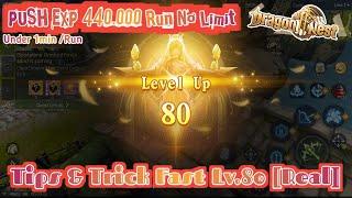 Tips & Trick Fast Leveling 80 Real- Dragon Nest 2 Evolution