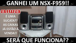 Ganhei um Aiwa NSX-F959